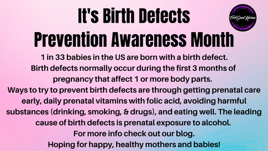 Birth Defects Prevention Month